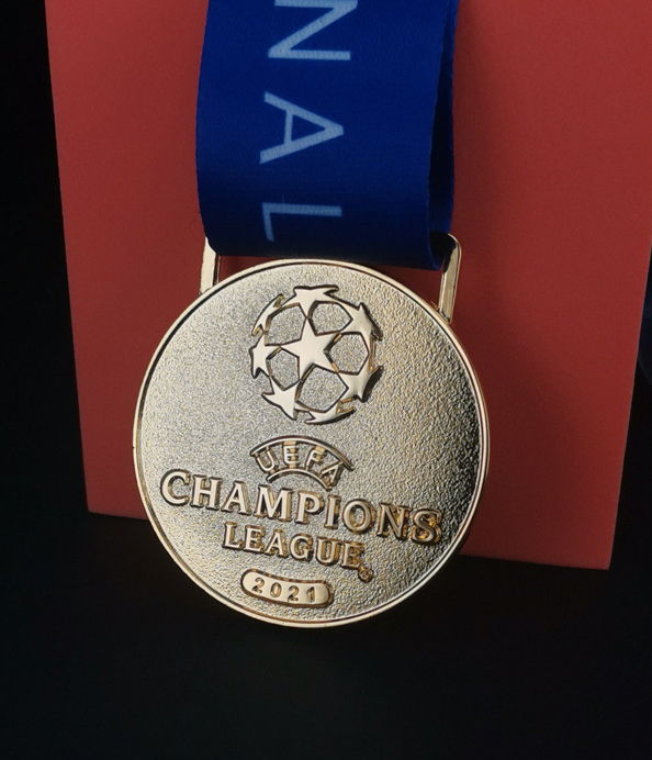 Huy chương kim loại champion league 2021 chelsea vô địch